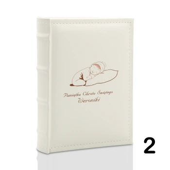 Album na chrzest, wsuwany, 100 zdjęć 13x18, personalizowany, 12 wzorów